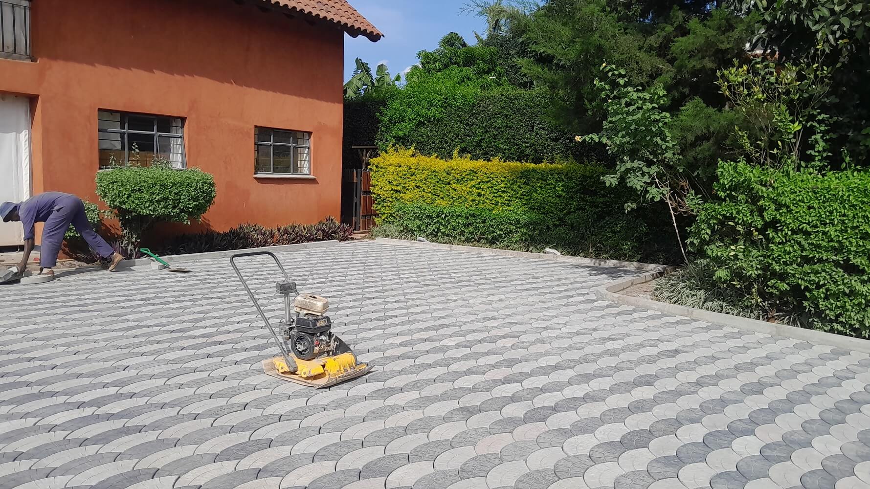 residential cabro paving